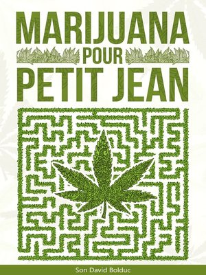 cover image of Marijuana pour petit Jean